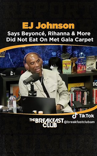 🚨EJ Johnson has thoughts on Beyoncé and Rihanna’s outfits at the 2026 Met Gala, claiming, “They all fell short.” 👀 The Navy⚓️ and Beehive 🐝 are coming in 3...2...1. Tap into the latest w/ @lorenlorosa_iconic.