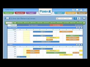 Demo Sistema de Gestión Hotelera (PMS) de Paxer
