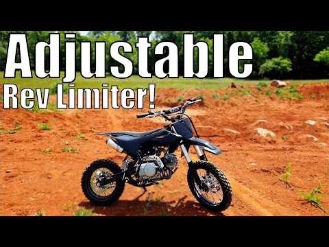 Installing And Testing An Adjustable Rev Limiter On My Amazon Pit Bike!
