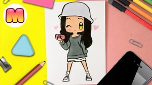Boceteros comenzamos una nueva semana de dibujo. Nuestro video de hoy es como dibujar una chica kawaii, en este paso a paso puedes ver lo divertido que es el dibujo kawaii. Si te gusto este video dadle a like, comparte con tus amigos y deja un comentario | 365 Bocetos