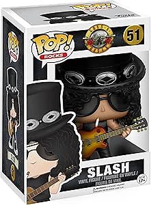 Funko Pop Rocks: Guns N' Roses - Slash - Guns N Roses - Collectable Vinyl Figure - Gift Idea - Official Merchandise - Toys for Kids & Adults - Music Fans - Model Figure for Collectors and Display