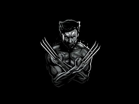 Logan as Wolverine | Brutal Vector Art Transformation