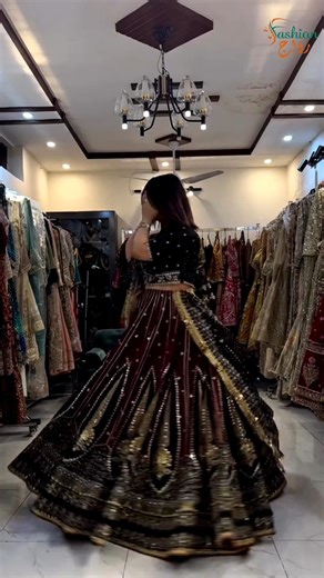 Beautiful customised lehanga dress #newcollection