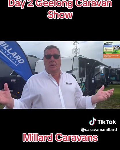 See all Millard Caravan models Day 2 at the 2024 Outdoor Living Caravan Expo in Geelong, make sure you check in with our dealer at the stand from Geelong Caravans with this awesome array of the very best Millard Caravans of 2024 🇦🇺 #caravanlife#geelongcaravanshow #millardcaravan#millardcaravans#caravans#caravanpalace#offroad_challenger #caravanshow#2024caravan#geelongcaravanshow