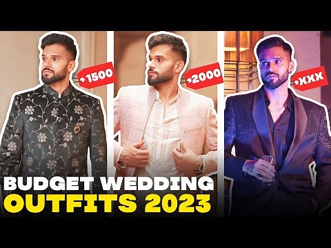 SEXY Budget WEDDING OUTFIT 2024 | Winter Wedding Outfits Mens Fashion | BeYourBest Fashion San Kalra