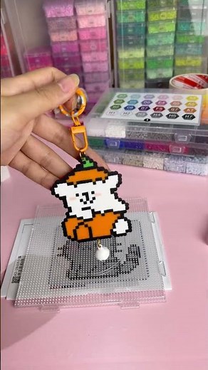 Mini Patterns Showcase#perlerbeads #beginnertutorial #diycraft