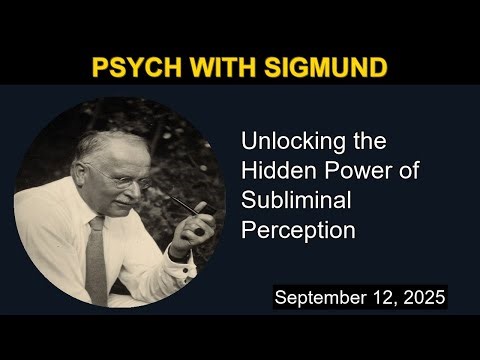 Unlocking the Hidden Power of Subliminal Perception | Psych with Sigmund