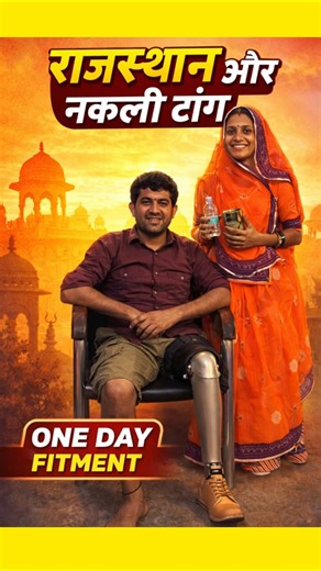 🥰Best Artificial Leg Clinic in India | Above knee Prosthetic Leg | Rajasthan #ossur #ampute #best