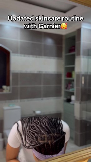 Garnier Day & Night Serum for Glowing Skin Routine