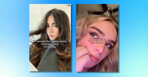 TikTok's horrible flip the camera trend explained, and why it's getting so much backlash