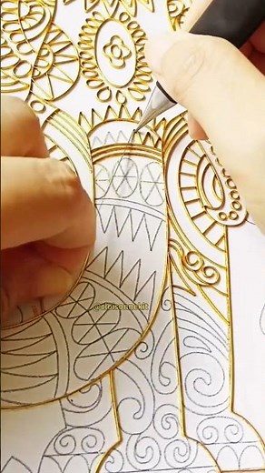 Wire working - cloisonne painting art for beginners. #cloisonnekit #cloisonne #cloisonneart