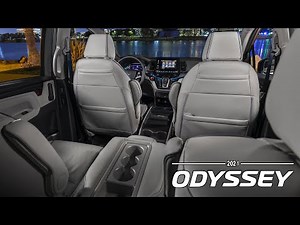 2021 Honda Odyssey INTERIOR / More utilities and more luxury