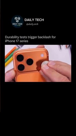 iPhone 17 Already Scratching? Apple’s Durability Problem 😬📱