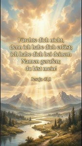 Do not fear, for I have redeemed you ❤️