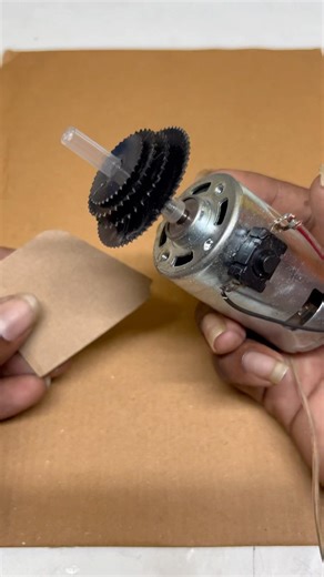 heavy cutter machine with Dc motor #youtubeshorts #diy #project #shorts #trending