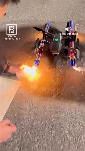 435K views · 2.5K reactions | Drone Launching Fireworks! | Fossbytes | Facebook