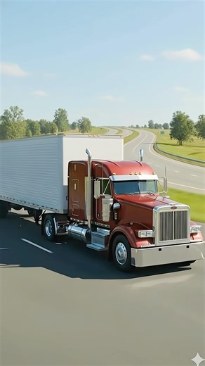 🚛 USA SEMI TRUCK (53-FT) — FULL BUILD SYSTEM #shorts