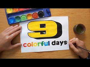 🎉 colorful days 9 🎉🎉🎉🎉🎉