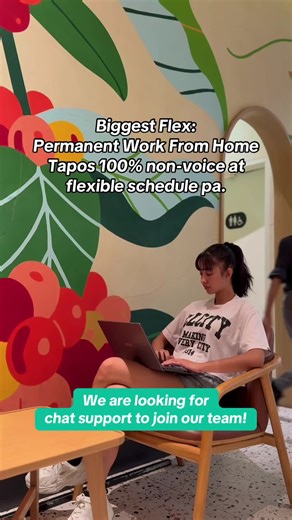HIRING! For non-voice chat support💪 Work from home Must be living in the Philippines🇵🇭 #hiring #workfromhome