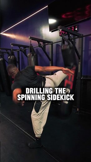 Drilling The Spinning Sidekick! 💥 #viral #martialarts #kicking