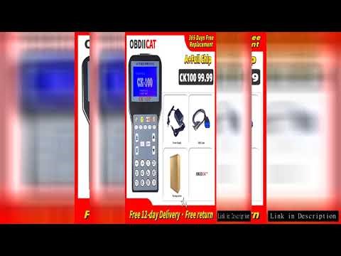 Newest CK100 V46.02/V99.99 Auto Key Programmer Car Key Programming Tool No Tokens Limited Latest Gen