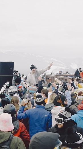 It's official: John Summit is returning to Ford Park in Vail! In honor of his announcement, we're throwing it back to his snow show on Vail Mountain last year. 🎶 | Vail