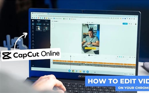 【变革】Chromebook 轻松剪视频！在线 CapCut 完美搭档。