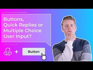 Use Buttons, Quick Replies or Multiple Choice in ManyChat?