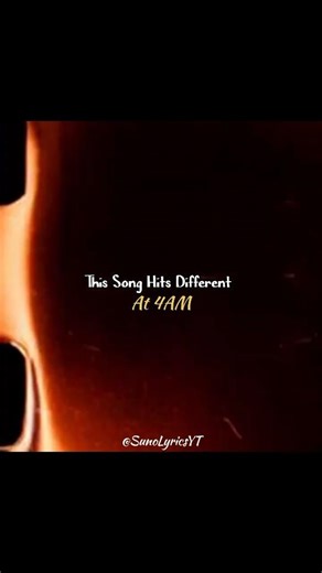 This Hits Different At 4 AM #shorts #lyrics #songlyrics