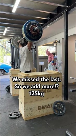Behind the head push press (snatch grip). Such a cool looking movement! #pushpress