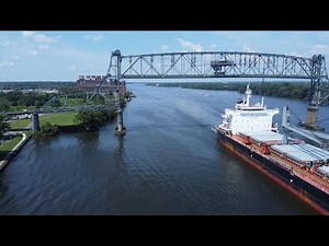 Burlington Bristol Bridge by drone
