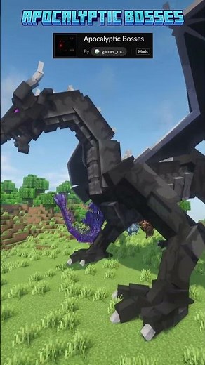 Minecraft Top Boss Mod! #5 #shorts #minecraft