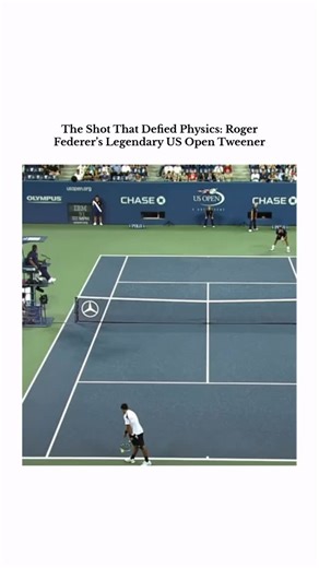 epic plays on Instagram: "Is there anything the Maestro couldn’t do? 👑✨ Flashback to the 2010 US Open where Roger Federer faced off against Brian Dabul. Just when it looked like Dabul had the point secured with a perfect lob, Federer did the impossible. Chasing the ball down to the baseline with his back to the net, he didn’t just scramble for a return—he delivered a precision “tweener” (between-the-legs shot) that zipped past a stunned Dabul for a clean winner. The crowd at Arthur Ashe Stadium