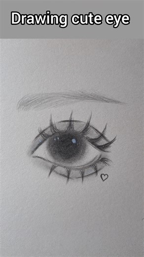 How to draw eyes? (cute eye)