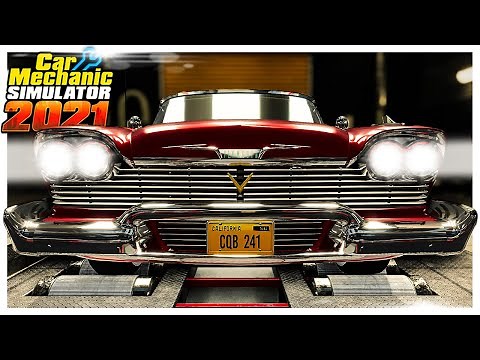CHRISTINE // New Updated Parts // Plymouth FURY Restoration // Car Mechanic Simulator 2021 Gameplay