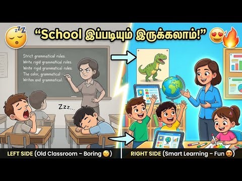👉 “Why Kids Hate School? 😴 vs Smart Learning 😍