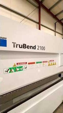 Manually dimensioning and verifying parts on the Trumpf Trubend 2100 with the T-4000S controller