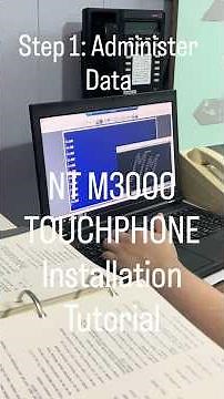 Northern Telecom M3000 Touchphone from 1985