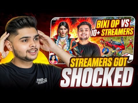 Pro Streamers Got Shocked 😱 Ipax Fastest 1v4 Clutches Against Streamers | BGMI
