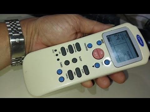 Carrier R14A/CE remote control repair