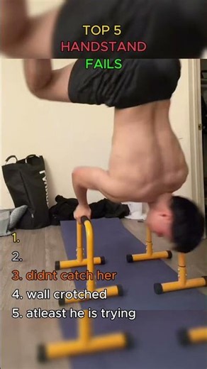 Top 5 Handstand Fails