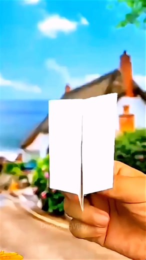 Simple Paper Airplane Trick ✈️🔥 | Easy DIY Paper Plane Tutorial #shorts #diy