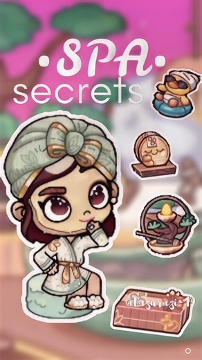 SPA SECRETS TUTORIAL ✨ || AVATAR WORLD #avatarstory #pazu