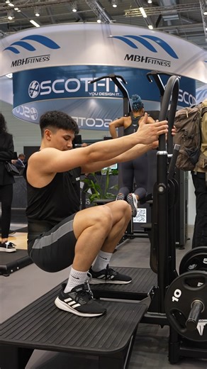 Meet the Nautilus Belt Squat Power through lower body...