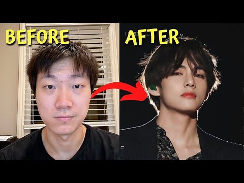TRANSFORMING MYSELF INTO A KPOP IDOL (TWO BLOCK HAIRCUT + PERM)