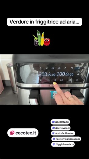 Verdure in friggitrice ad aria: ricetta semplice e veloce