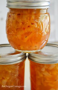 Easy Spicy Sweet Onion Jam-Marmalade for Canning or Freezing - An Oregon Cottage