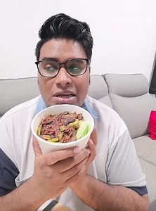 Let's review @Ci Xin Vegetarian Food - Petai Rice 😋 | ChefDave VeganJourney