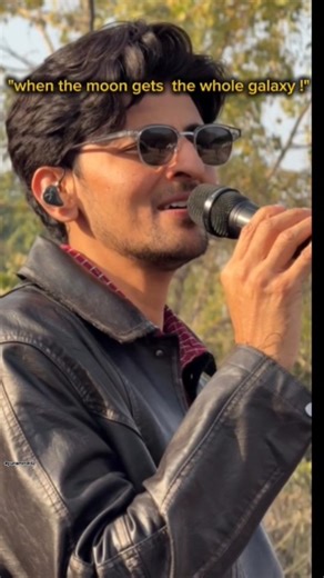 "when the moon gets the whole galaxy!"🧿💙💗 #lovedarshanravaldz​ #drdz​ #darshanforever​ #mymoon