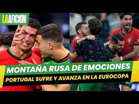 Cristiano Ronaldo llora tras fallar penal y Portugal consigue avanzar en la Eurocopa 2024